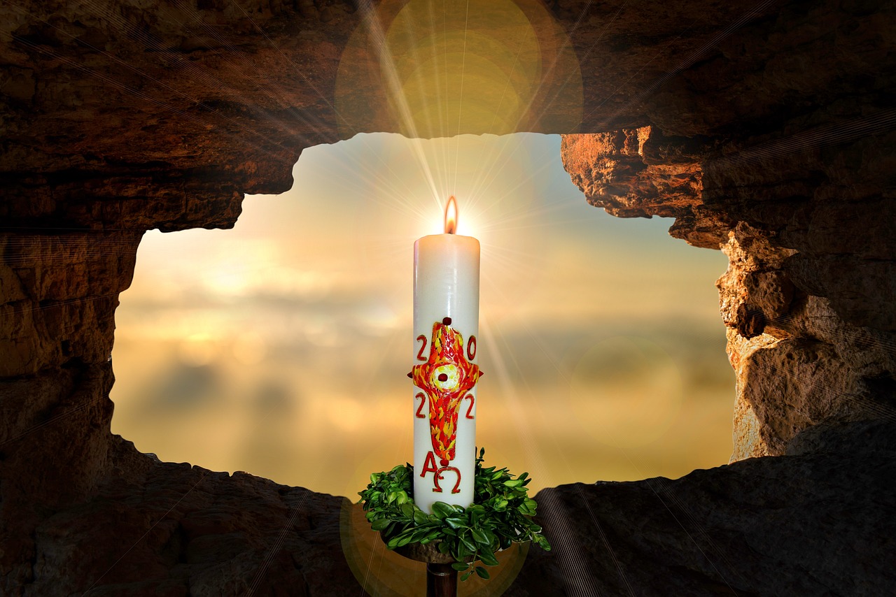 easter easter candle christianity 7014967